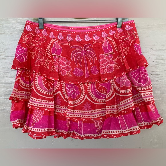 FARM RIO Summer Sunrise Mini Skirt (NWT) - Picture 6 of 11